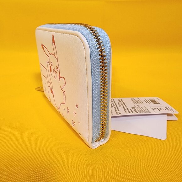 Loungefly Pokemon Iridescent Pikachu Zip Around Wallet NEW - Picture 6 of 13